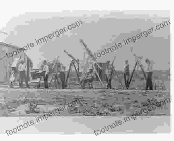 19th Century Scientists Observing A Solar Eclipse, Using Telescopes And Other Instruments SOLAR ECLIPSES: MEDIEVAL 19TH CENTURY