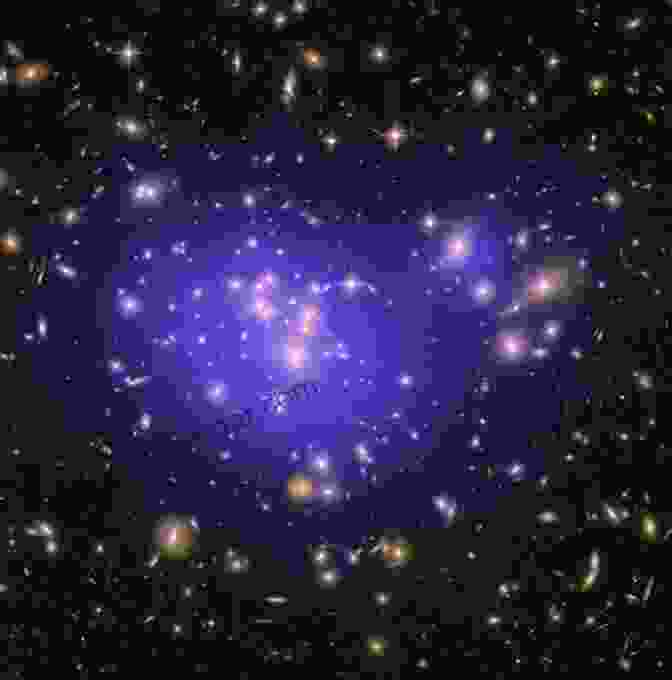 A Digital Simulation Depicting The Distribution Of Dark Matter In A Galaxy Cluster. Dark Cosmos: In Search Of Our Universe S Missing Mass And Energy