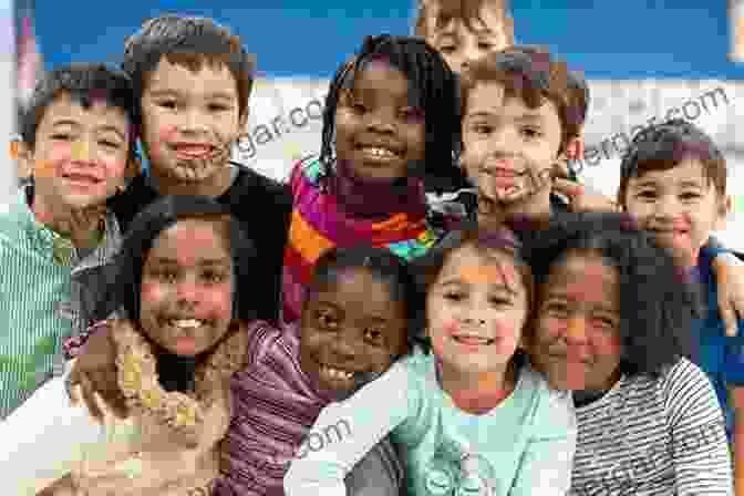 A Group Of Diverse Children Attending School, Symbolizing The Progress Made In Education And Child Welfare During The 20th Century A History Of Childhood Colin Heywood