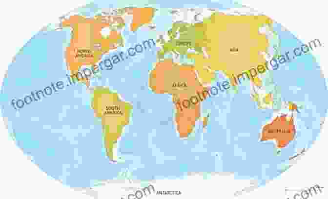 A Map Of The World Showing The Continents Colliding Continental Drift: Colliding Continents Converging Cultures