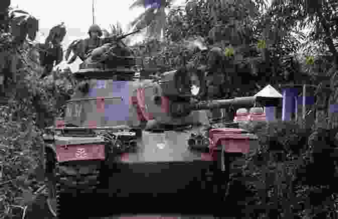 A Marine M48 Tank Patrolling A Road In Vietnam Marine Corps Tanks And Ontos In Vietnam: Two 1967 And 1968