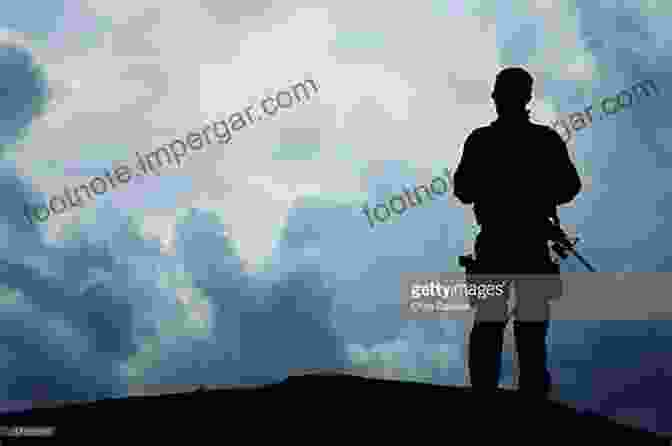 A Soldier Stands In A Field, Looking Out At The Horizon. The Soldier Is Wearing A Uniform And Carrying A Rifle. The Soldier's Face Is Obscured By Shadows, But Their Eyes Are Filled With A Mix Of Sadness And Determination. A Marne Mind: A Soldier S War With Recovery