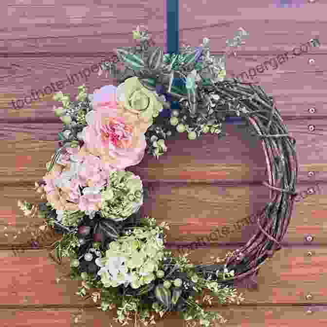 A Vibrant And Elegant Wreath Adorned With Flowers, Greenery, And Ribbons, Showcasing The Beauty And Versatility Of Wreath Making. Make Your Own Wreaths: For Any Occasion In Any Season