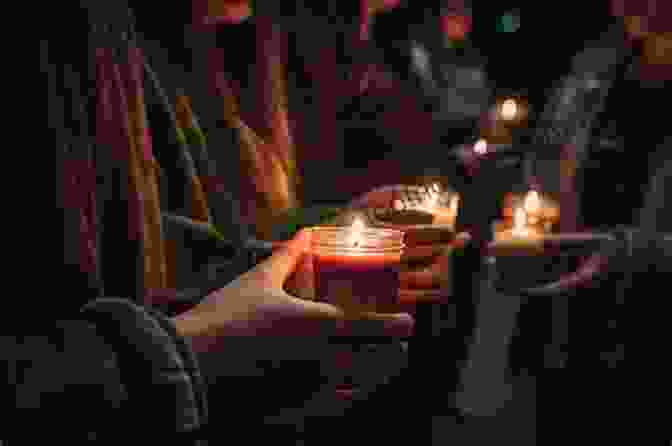 A Woman Holding A Candle, Symbolizing The Remembrance And Healing Process Chasing The Devil: My Twenty Year Quest To Capture The Green River Killer