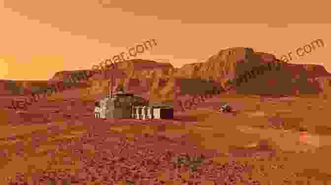 An Artistic Depiction Of A Lost Civilization On The Surface Of Mars, With Towering Structures And Lush Vegetation, Hinting At The Planet's Rich Past. The Planet Mars And Its Inhabitants A Psychic Revelation