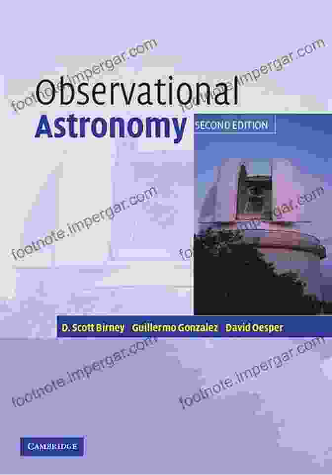 Book Cover Of 'Observational Astronomy' By Scott Birney, Depicting A Telescope Pointing Towards A Starry Night Sky. Observational Astronomy D Scott Birney