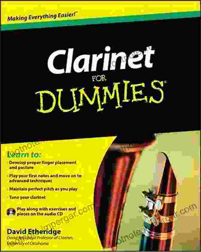 Cover Of 'Clarinet For Dummies' By David Etheridge Clarinet For Dummies David Etheridge