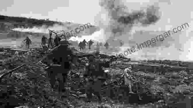 German Soldiers Advancing During The Spring Offensives Of 1917 The German Army In The Spring Offensives 1917: Arras Aisne Champagne