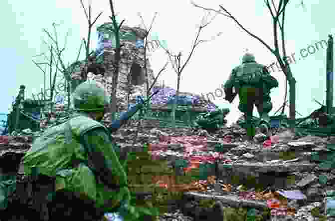 Marines And Tanks In The Streets Of Hue During The Battle Of Hue Marine Corps Tanks And Ontos In Vietnam: Two 1967 And 1968