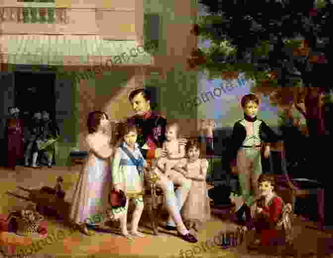 Napoleon Bonaparte Surrounded By His Family, Including His Wife Josephine And Son, Napoleon Francois Joseph Charles Napoleon At Home Vol II