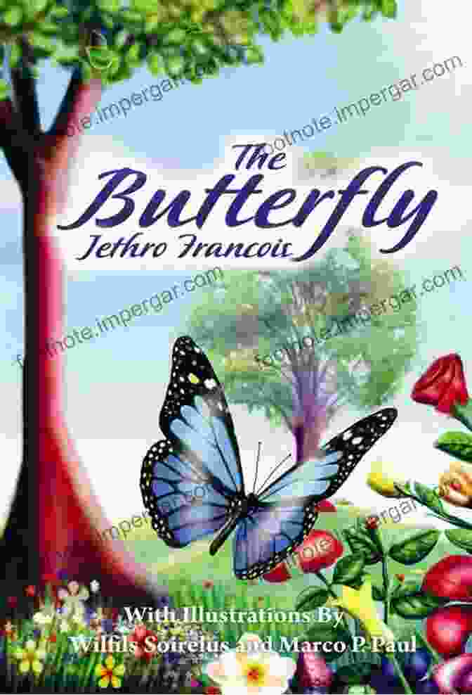 Out Of The Blue Book Cover Showcasing Vibrant Colors Of A Butterfly's Wings Out Of The Blue (Jayne S Nature (e Text Editions))