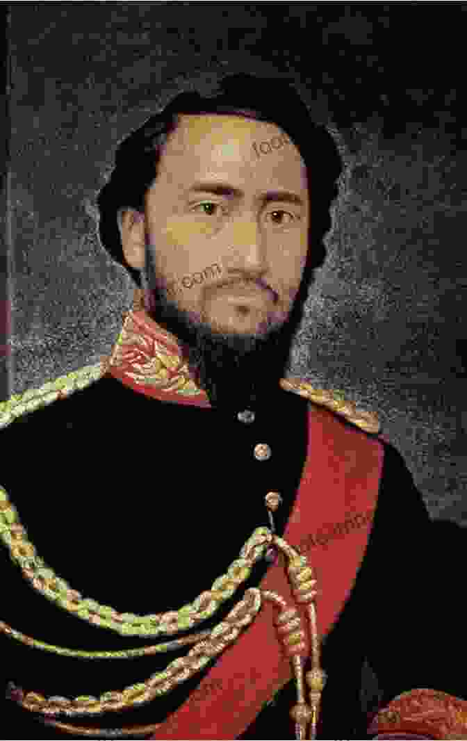 Portrait Of King Kamehameha IV, A Dignified Figure With A Regal Bearing, Adorned In Traditional Hawaiian Attire. Speeches Of His Majesty Kamehameha IV To The Hawaiian Legislature