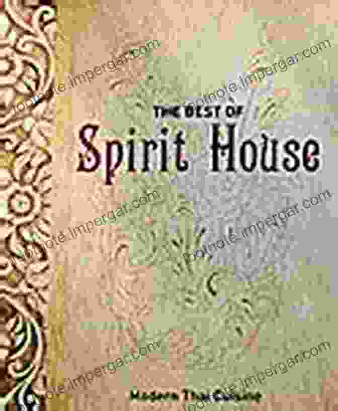 Spirit House Book Cover Featuring A Mysterious House With Glowing Windows Spirit House Mark Dapin