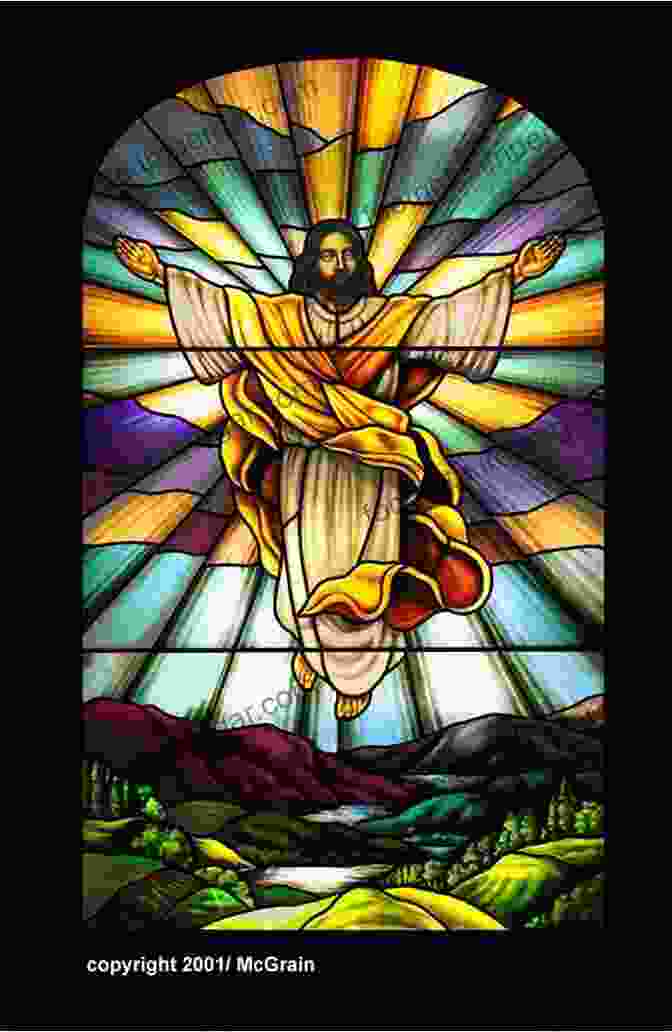 Stained Glass Window Depicting Christian Mystics Christ S Understanding As The Holy Grail: And The Judgment Within