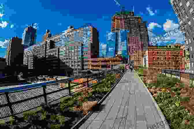 The High Line In New York City, A Thriving Public Park Built On A Former Elevated Railway. Life Between Buildings: Using Public Space