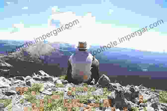 The Lone Hiker Pictured In A Peaceful Moment Of Solitude, Sitting By A Tranquil Lake In The Wilderness. The Long Hike (Jayne S Nature (e Text Editions))