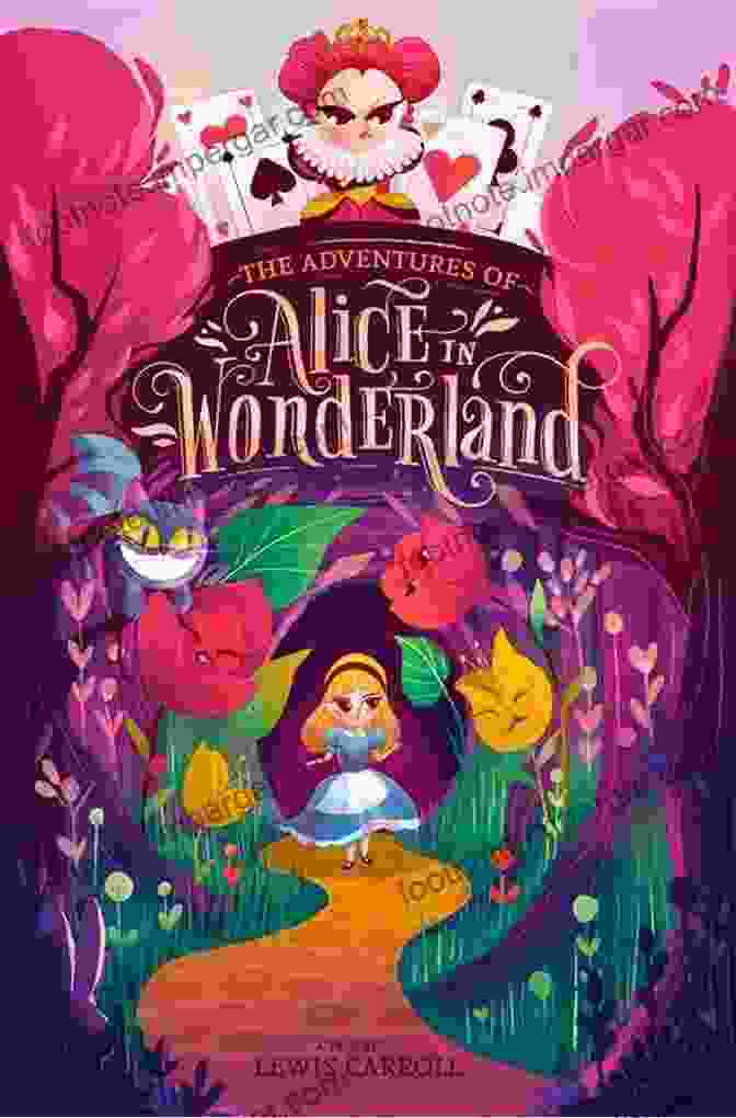 Wonderland: The Zen Of Alice Book Cover, Featuring Alice In A Dreamy, Surreal Landscape Wonderland: The Zen Of Alice