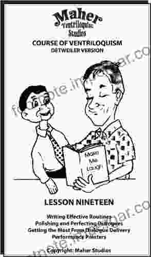 Maher Course Of Ventriloquism Lesson Nineteen: Detweiler Version