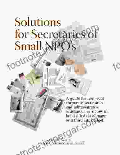 Solutions For Secretaries Of Small NPO S